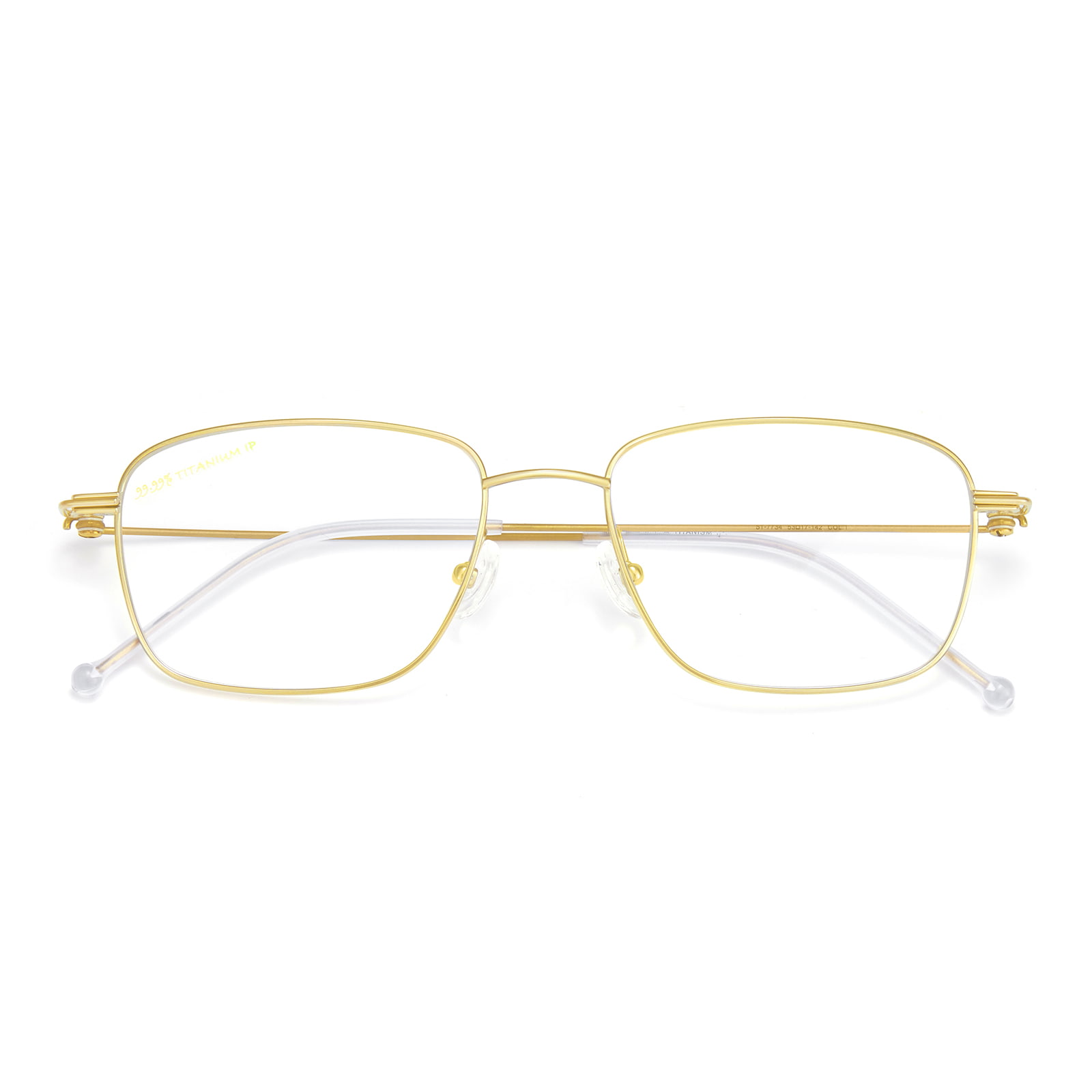 7734 Ultralight Square Frame Pure Titanium Glasses