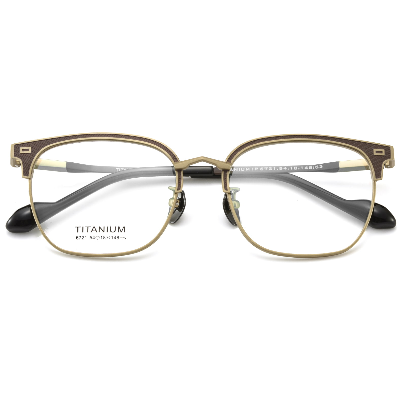 6721 Tough Electroplated Non Fading Pure Titanium Glasses