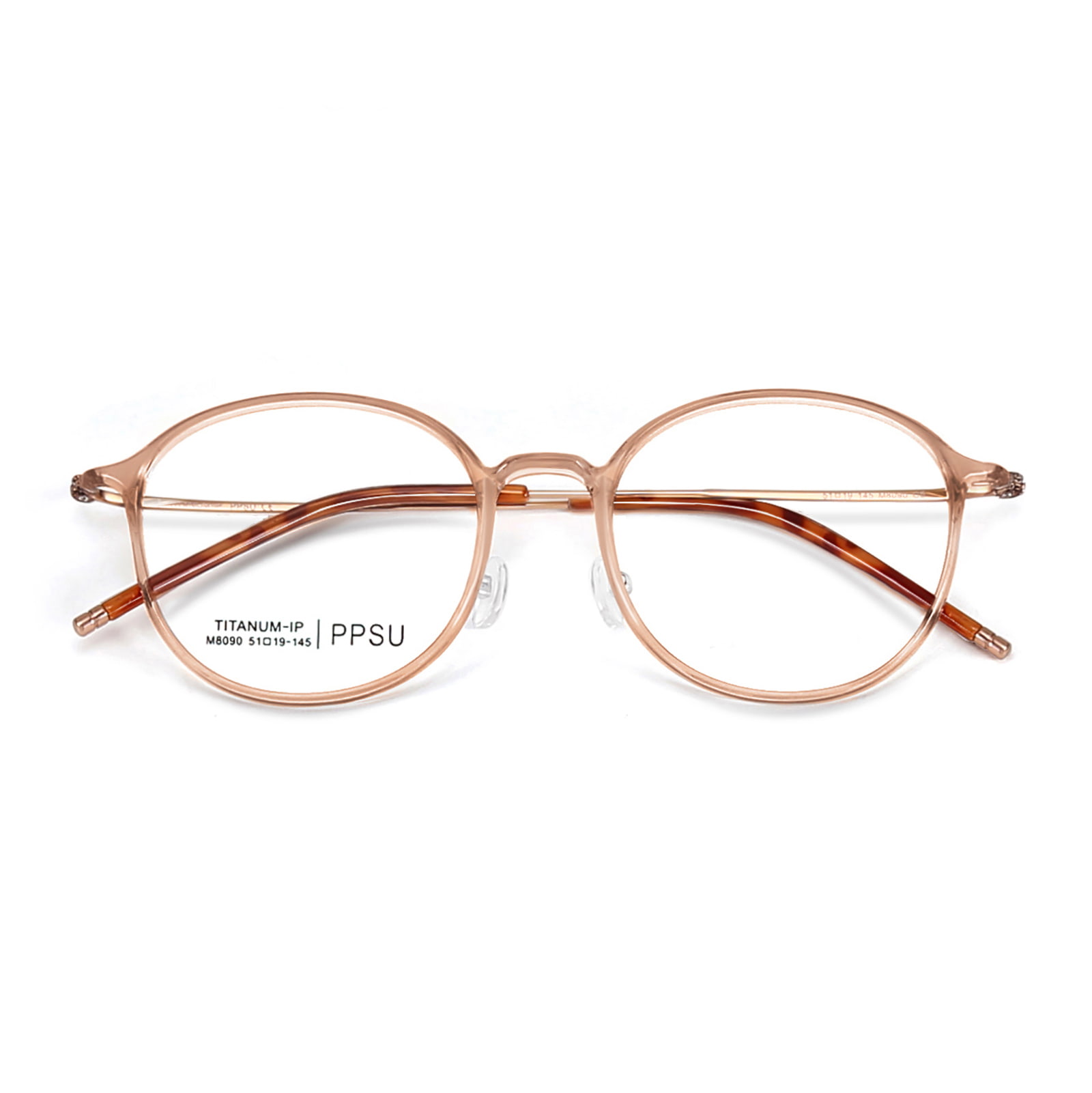 M8090 Round Frame Classic High Temperature resistens β Titanium Glasses