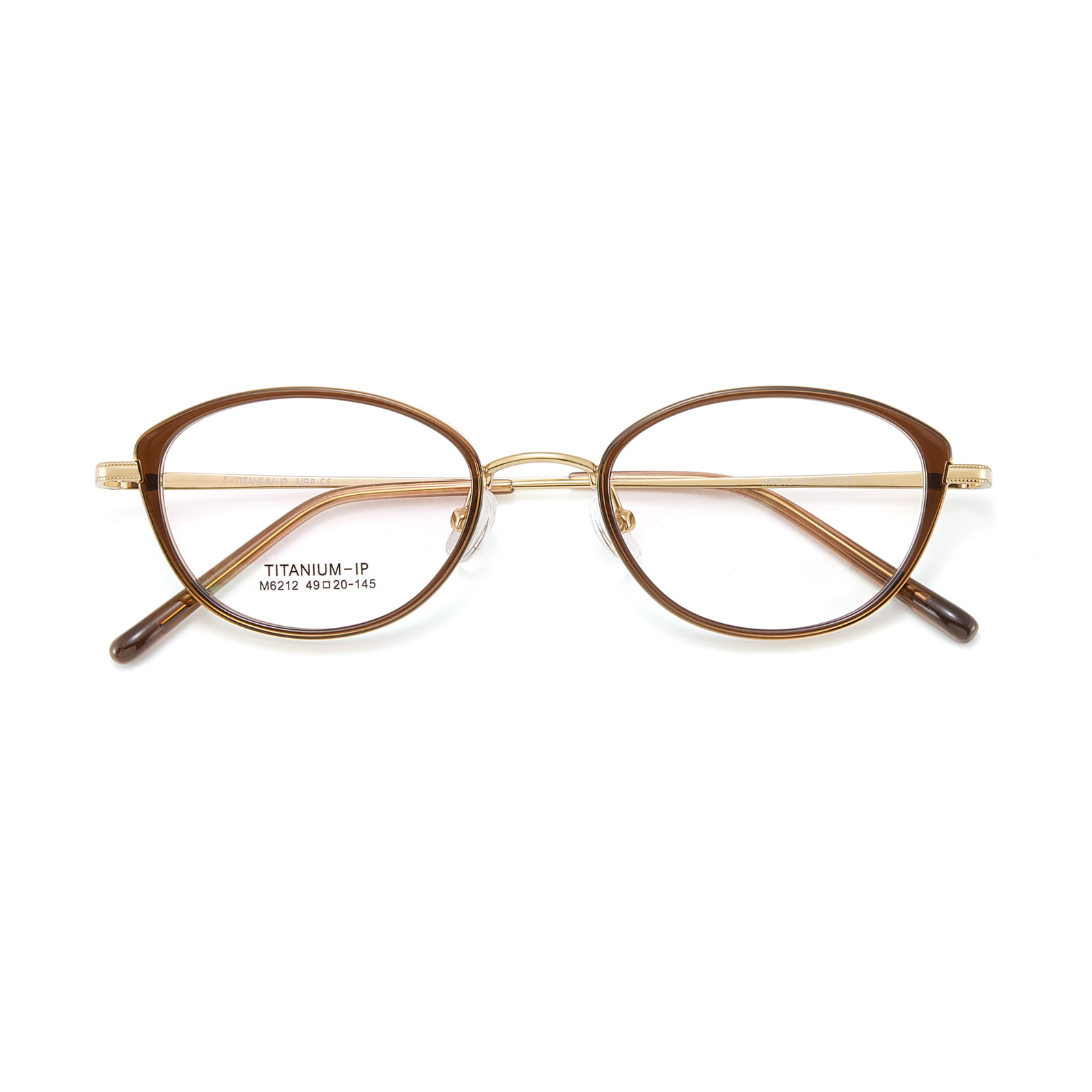 M6212 Wide-Rimmed Curve Mollis β Titanium Glasses