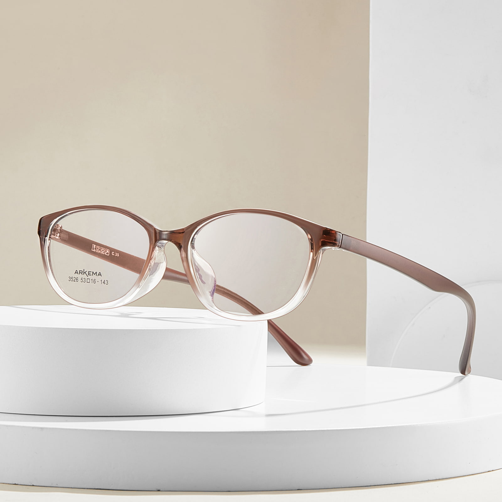 3526 Cat- Eye Frame Fits TR90 Glasses