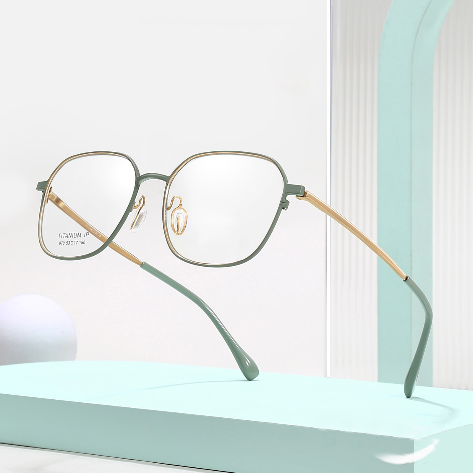 970 Delicate, Insolubilis, Sudor Repugnans Pure Titanium Vitri