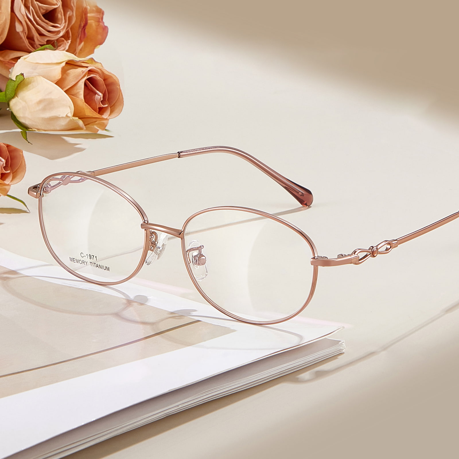 Memoria Commuter Delicate Titanium Alloy Glasses