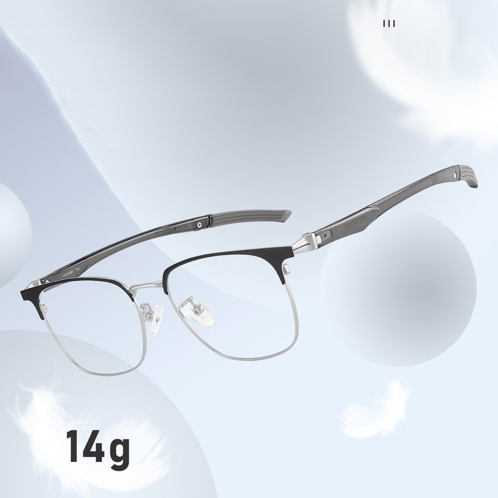 34865 Ludis Lightweight Alloy Glasses
