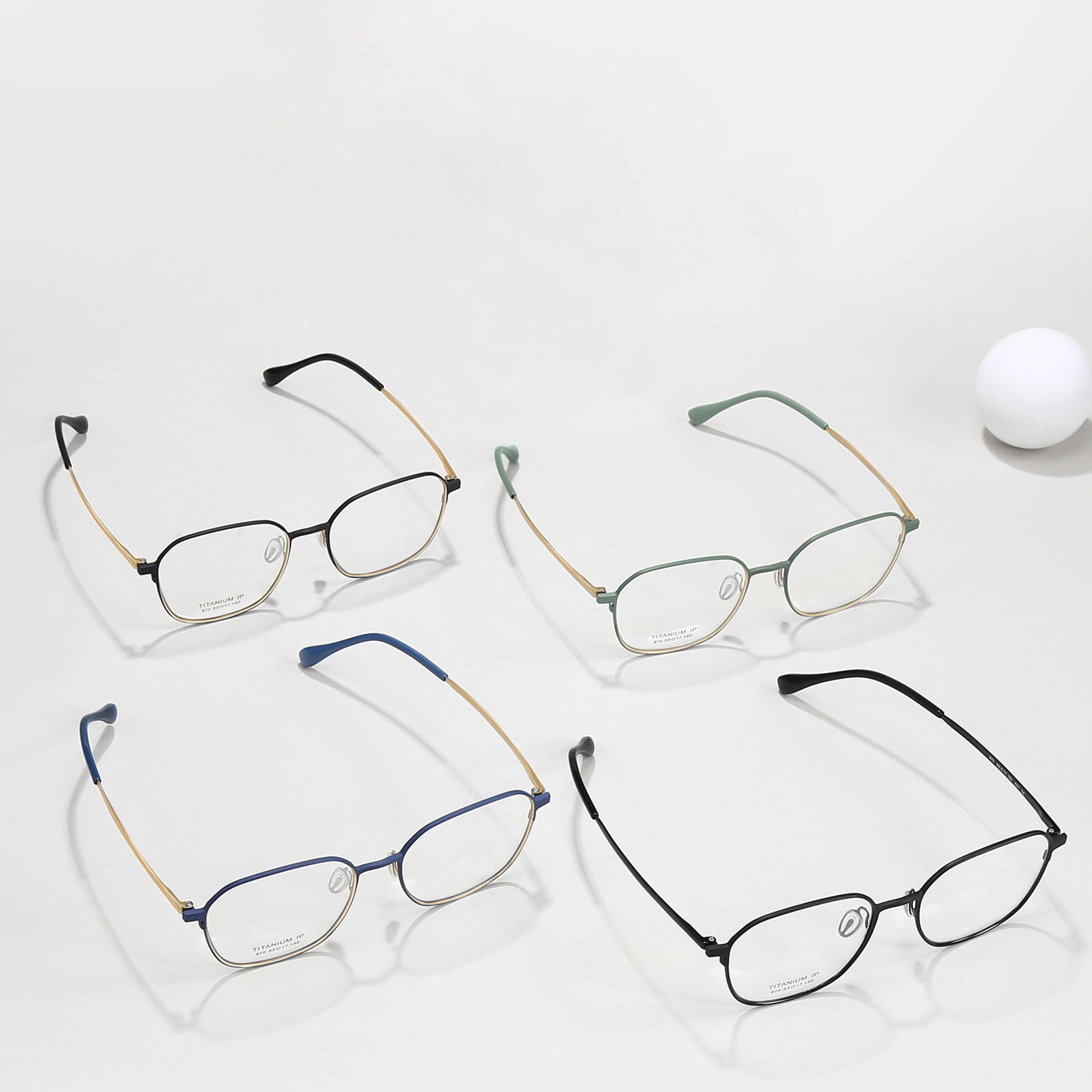 970 Delicate, Insolubilis, Sudor Repugnans Pure Titanium Vitri