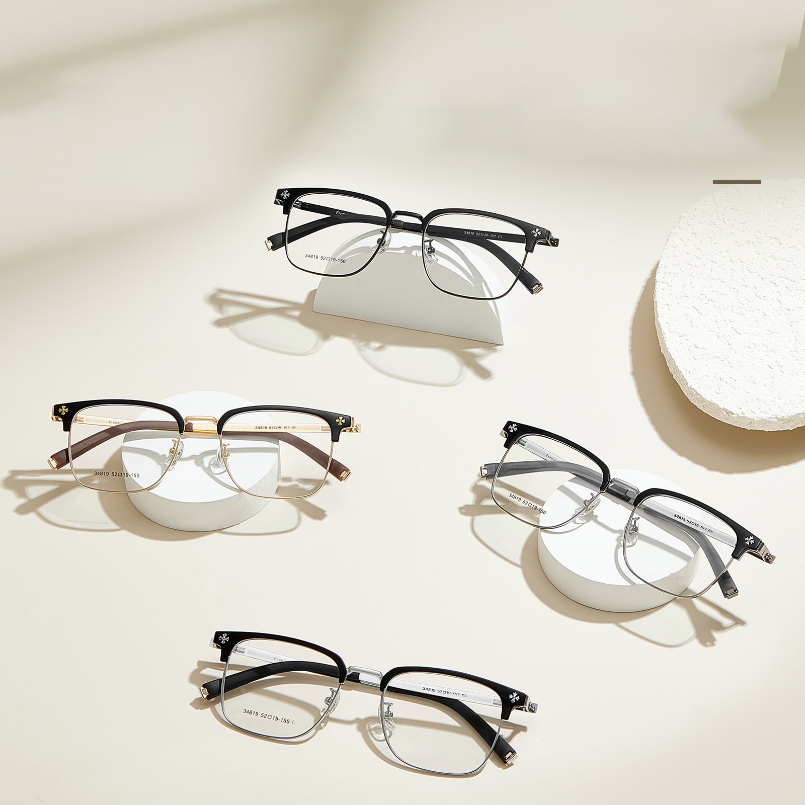 34819 Luxuria High Elastica Bio Steel Alloy Glasses