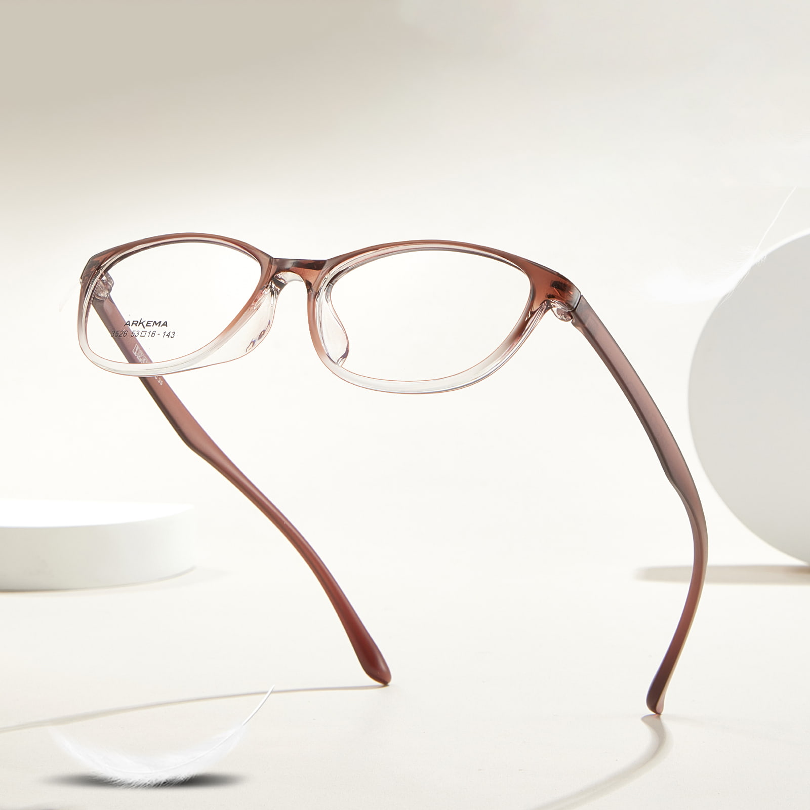 3526 Cat- Eye Frame Fits TR90 Glasses