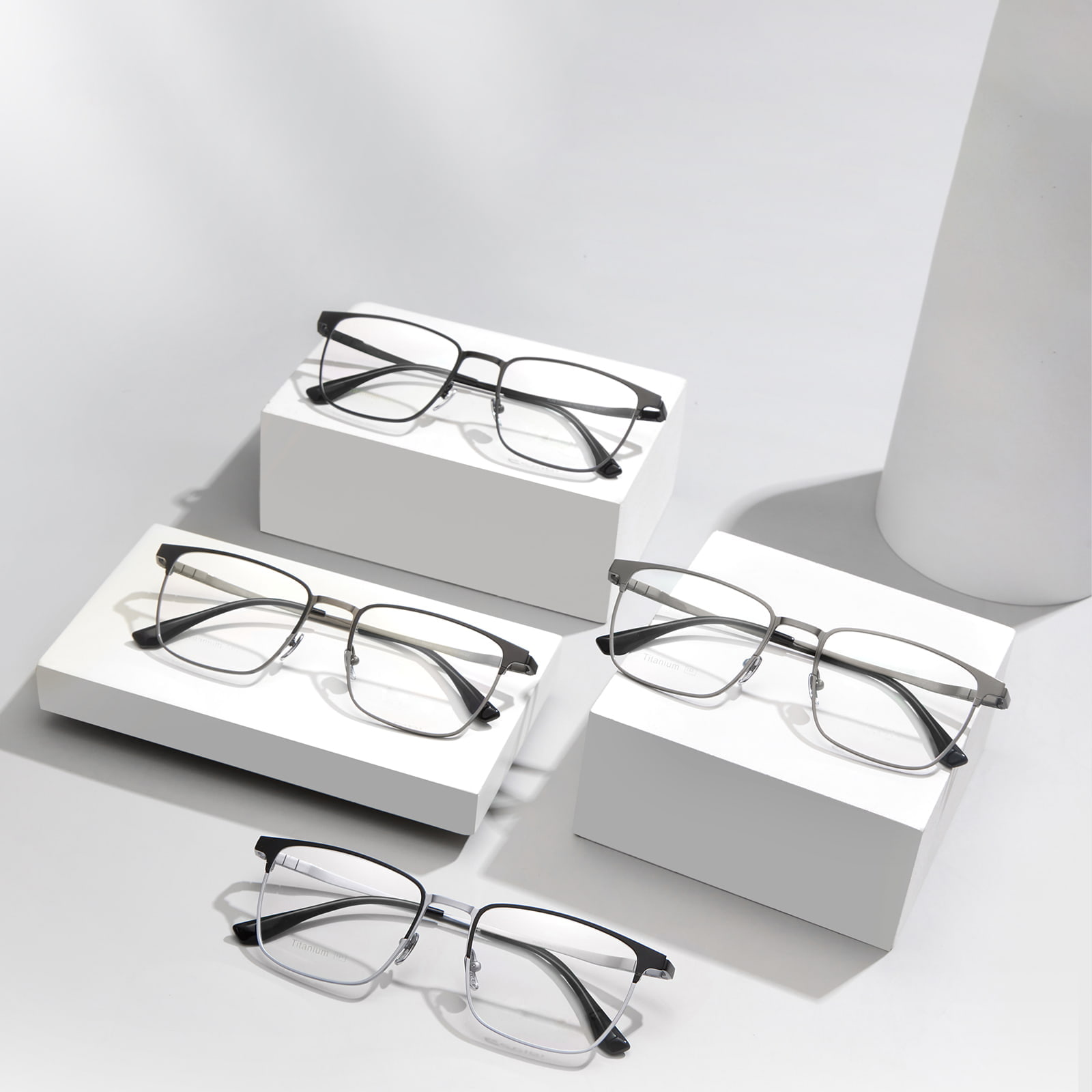 TA2212 Negotia Anti-Slip Pure Titanium Glasses