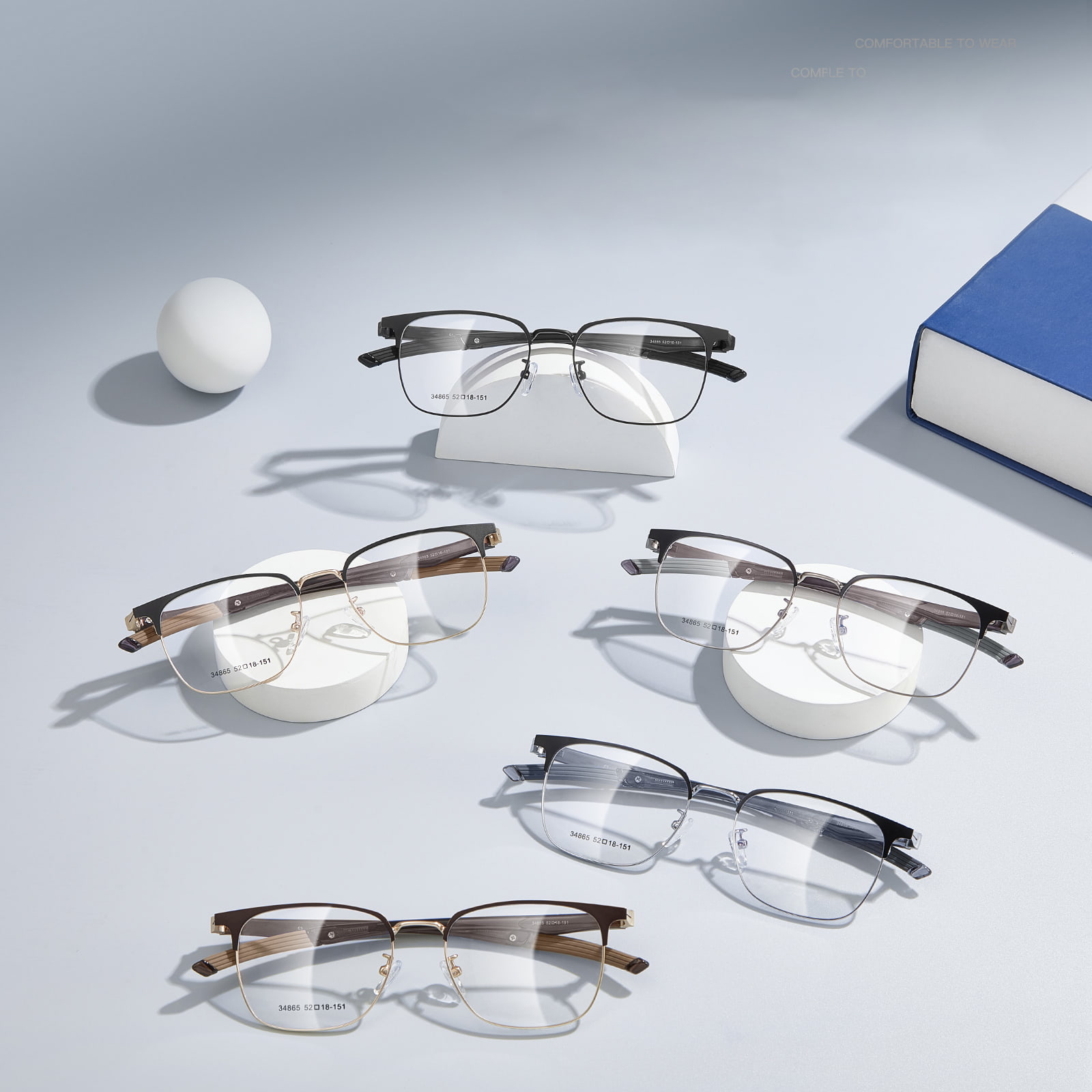 34865 Ludis Lightweight Alloy Glasses