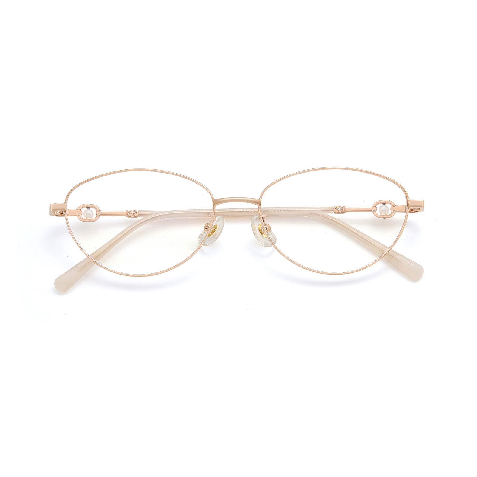 Cat's Eye Bacca Pile Alloy Glasses