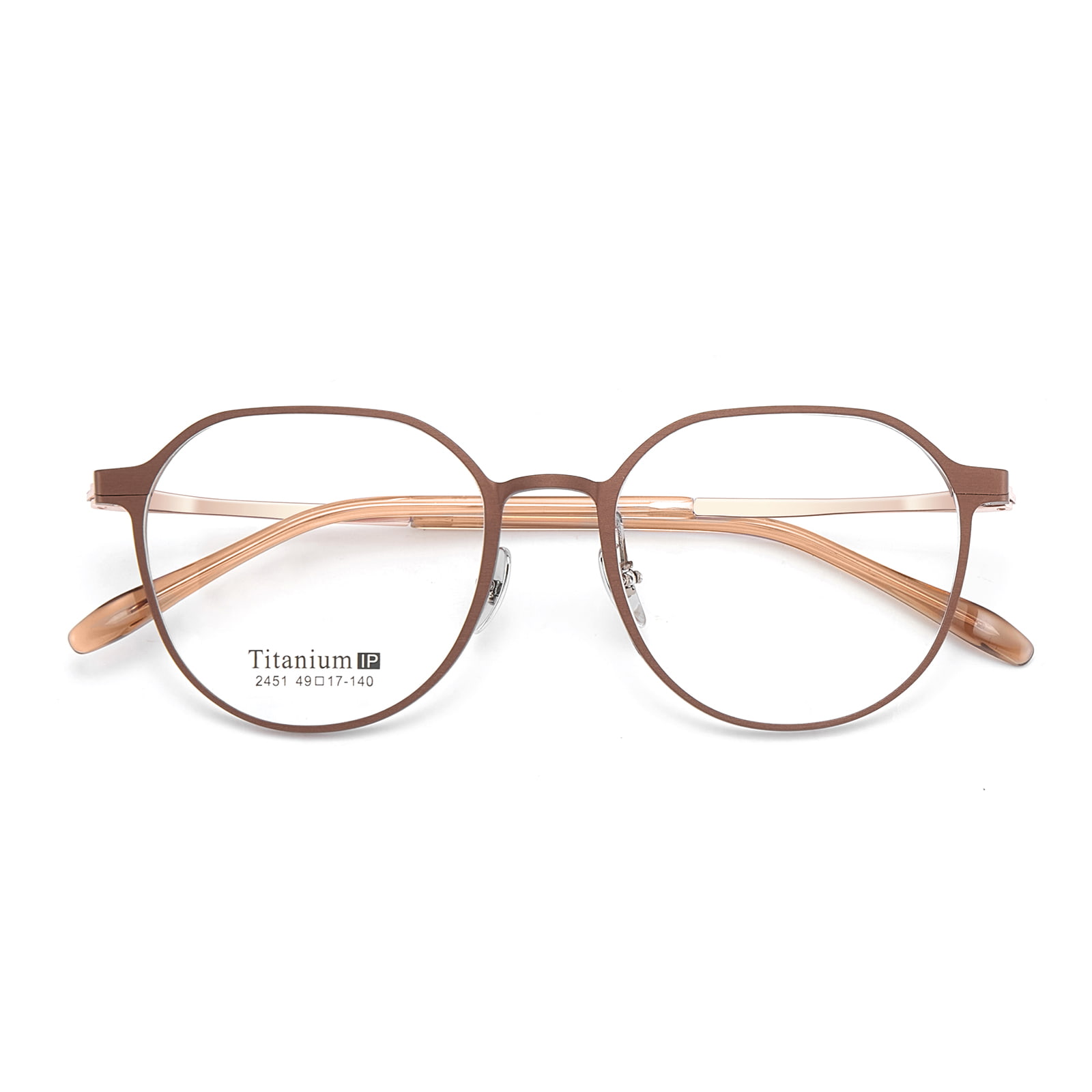 2451 One-Pice Anti-Scratch Reading Aluminium-Magnesium Glasses