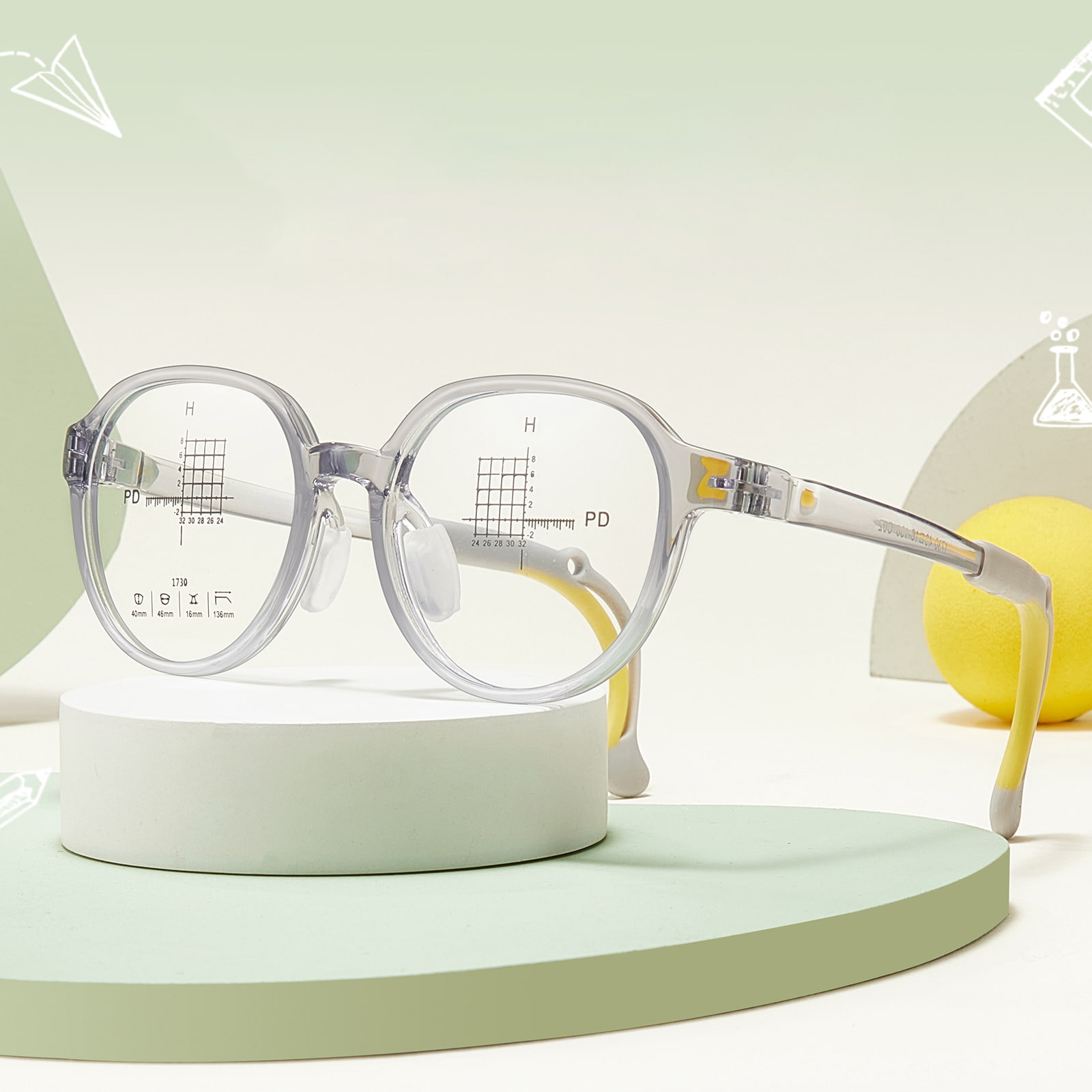 1730 Environmentally Friendly Skin-friendly Arbitrarily Curved Mollis Silicone Nasus Pad Vitra