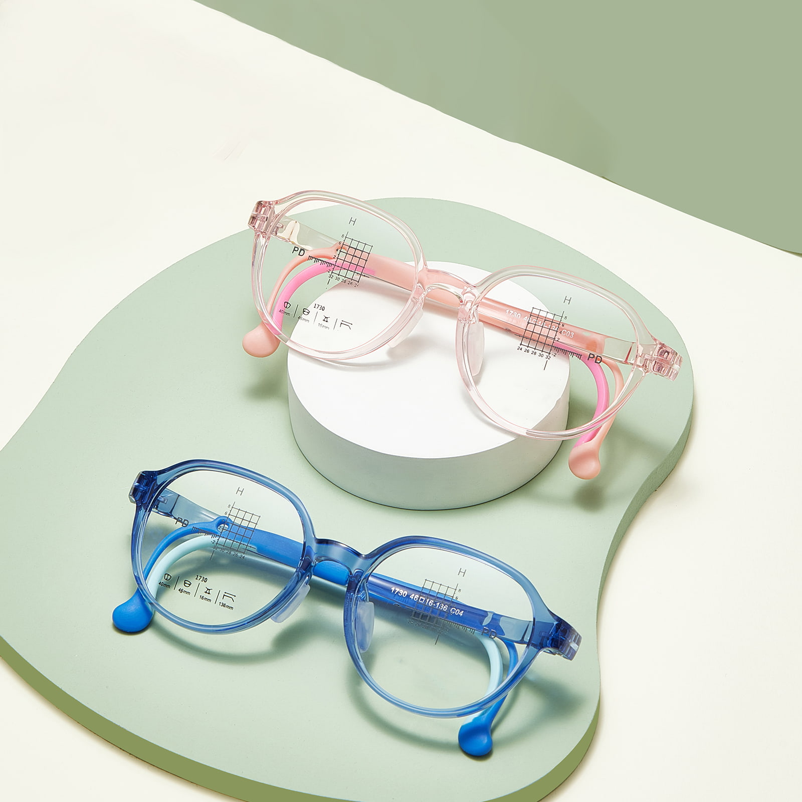 1730 Environmentally Friendly Skin-friendly Arbitrarily Curved Mollis Silicone Nasus Pad Vitra