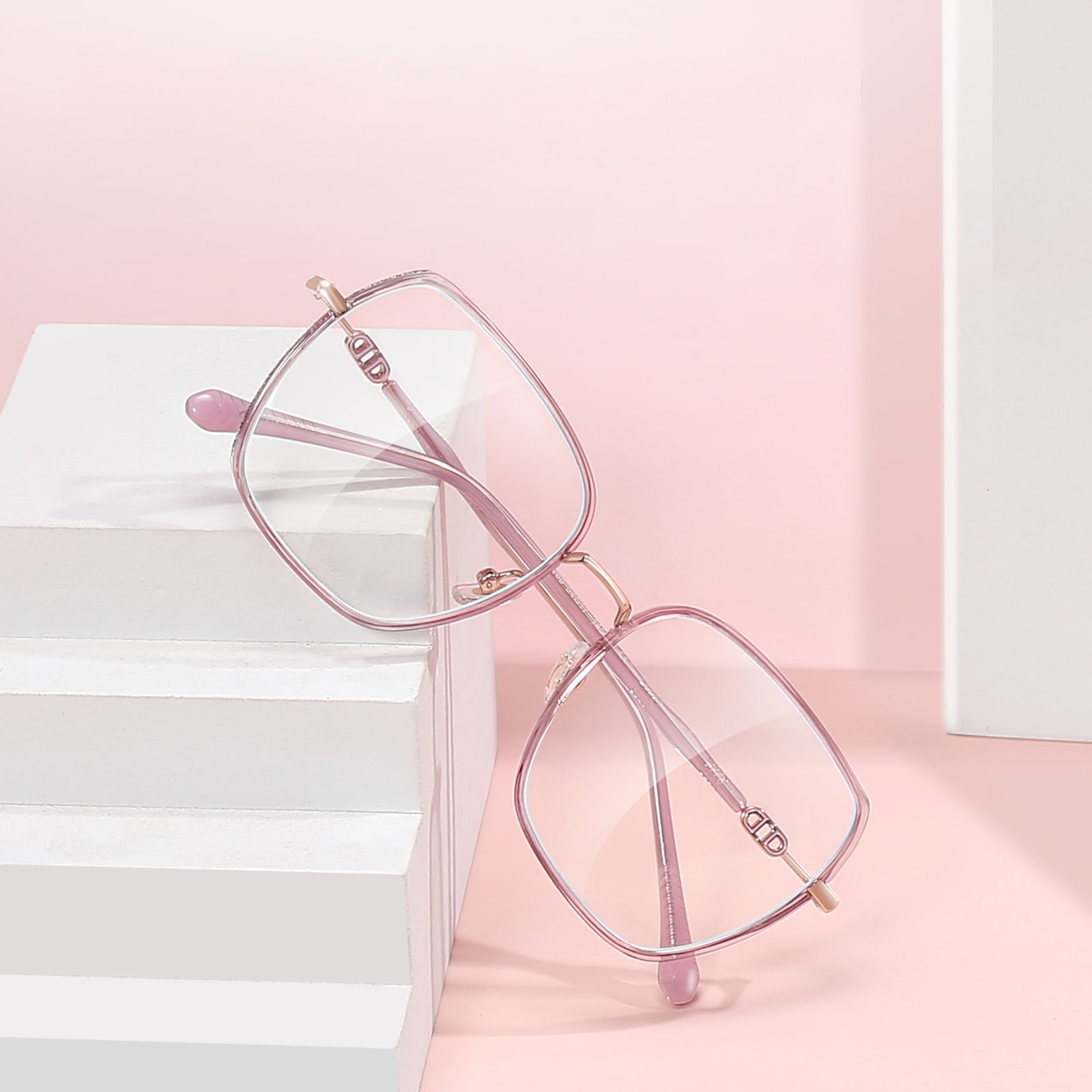 MMCCLXXXVIII Incrassati Wide-Rim Glitter magnae frame Anti-Blue Vitra