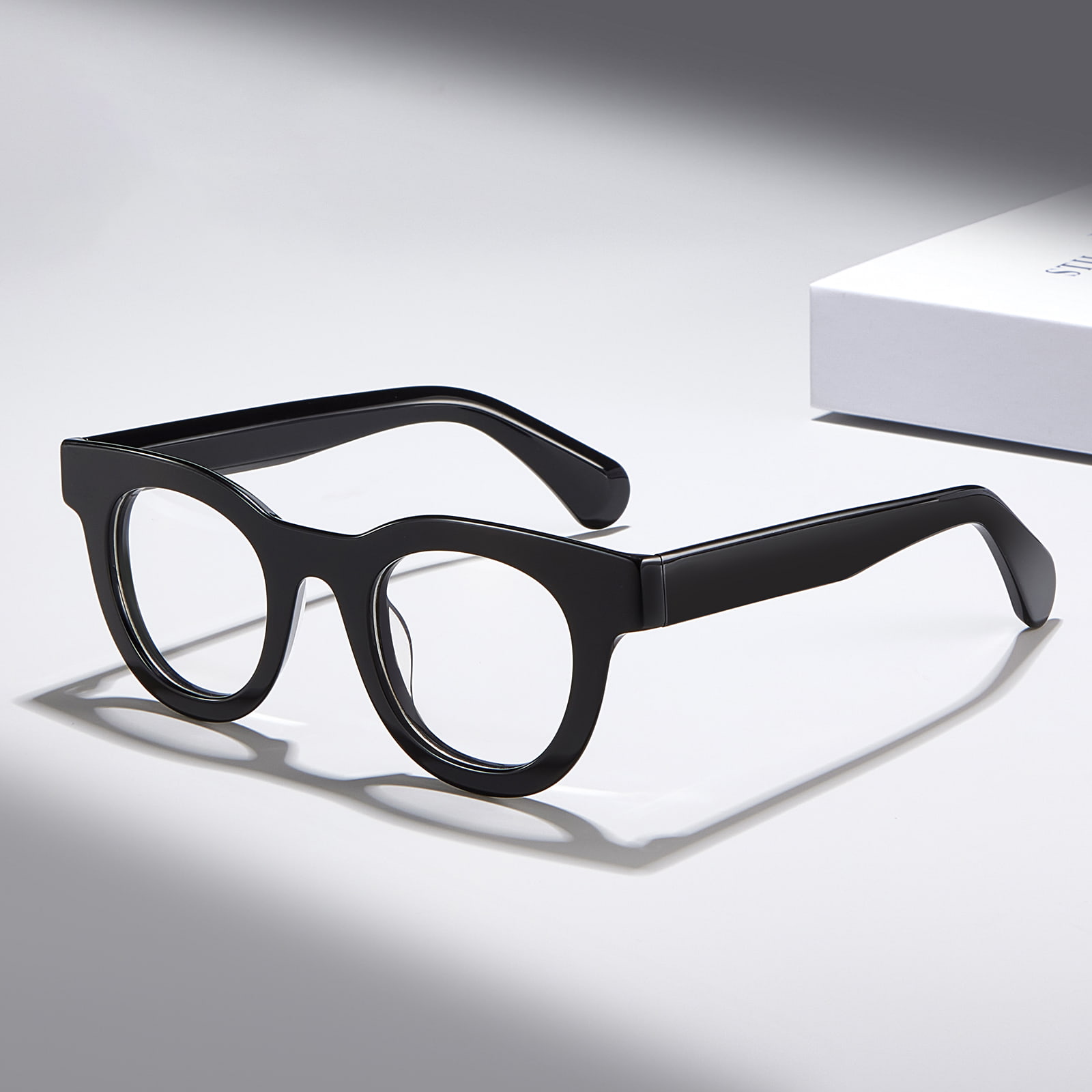 RD29003 Creber Round Frame Tough Plate Glasses