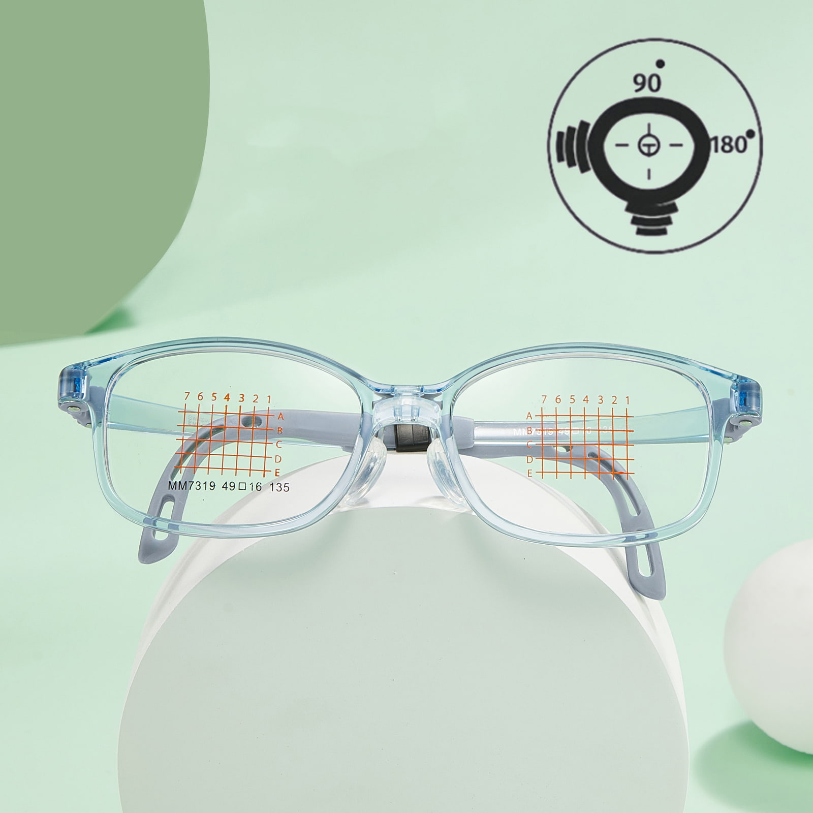 MM7319 Memoria Hinge Snap-On EMS Glasses