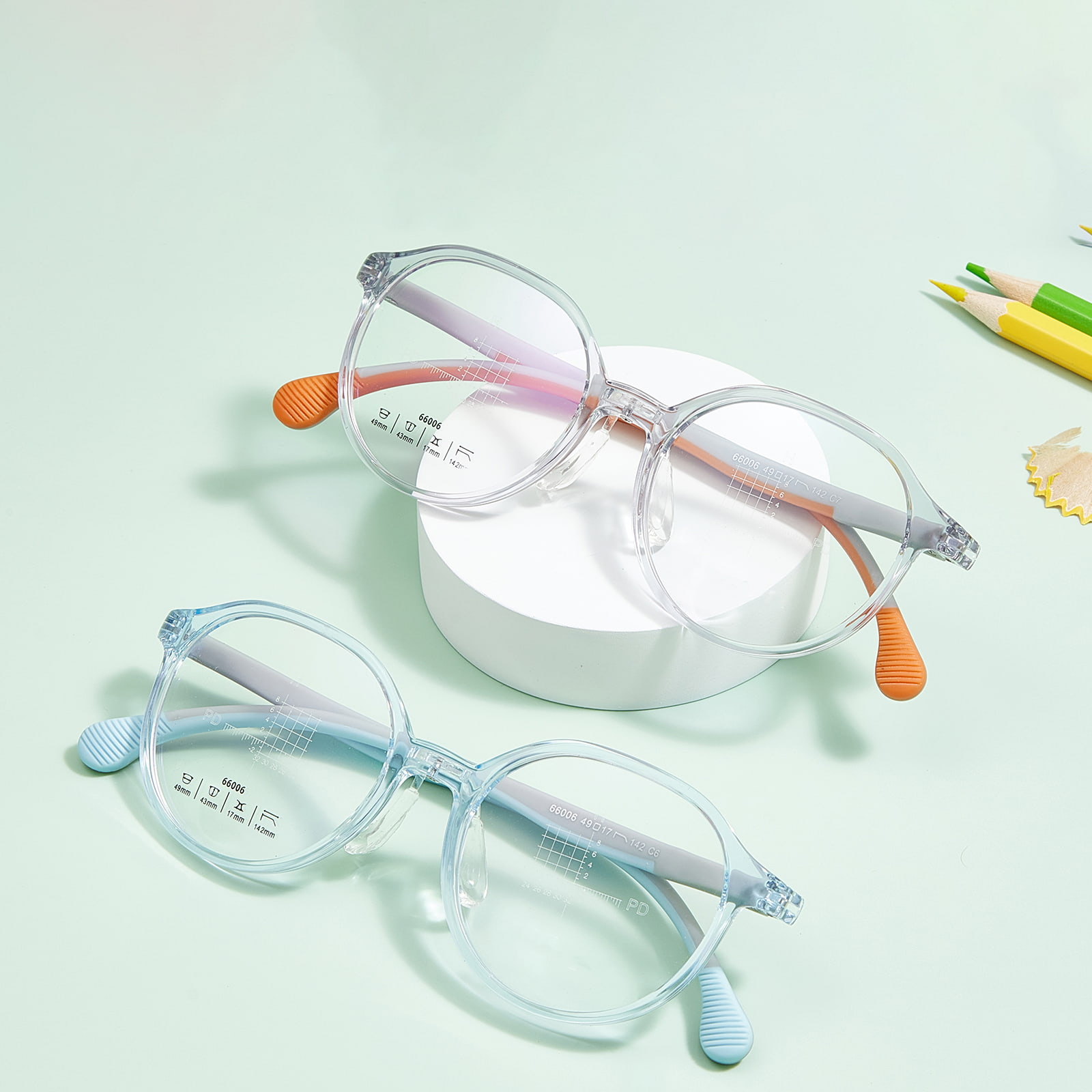 (LX)DCVI filii Multicolor U-Shiricone Nasus metus mollis Shaped