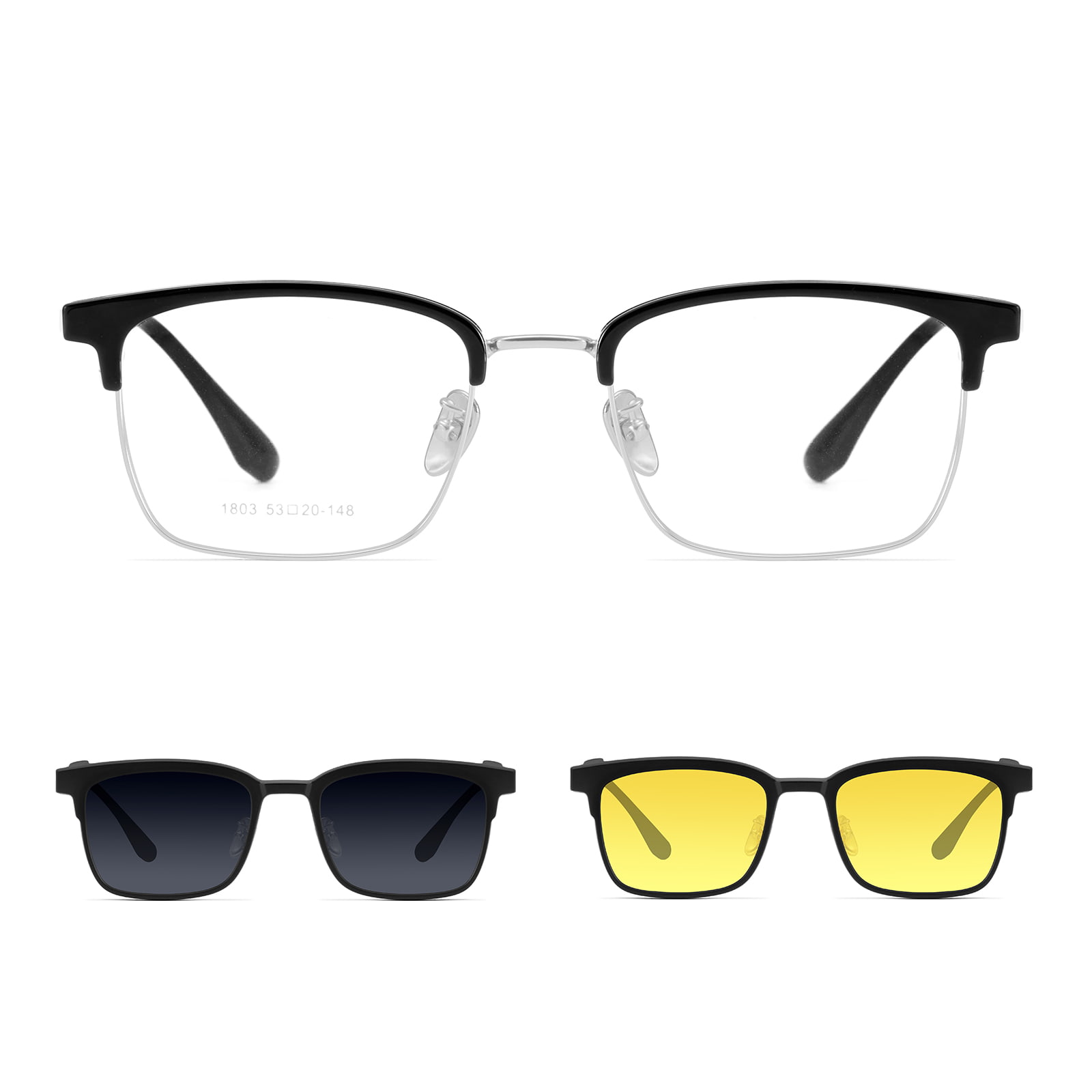 1803 Coegi Myopia Sunglasses Fortis 3-In-1 Magnetic Set