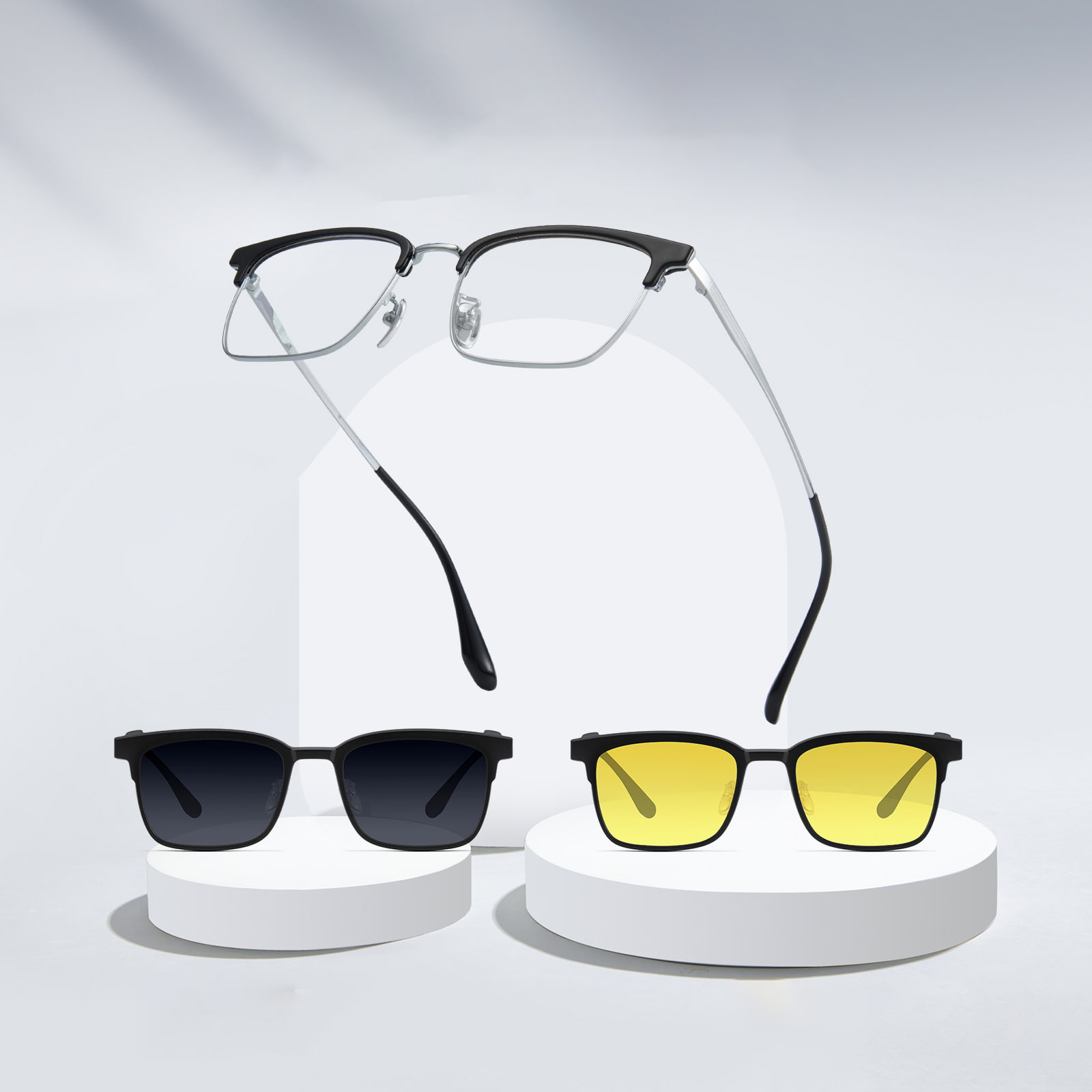 1803 Coegi Myopia Sunglasses Fortis 3-In-1 Magnetic Set