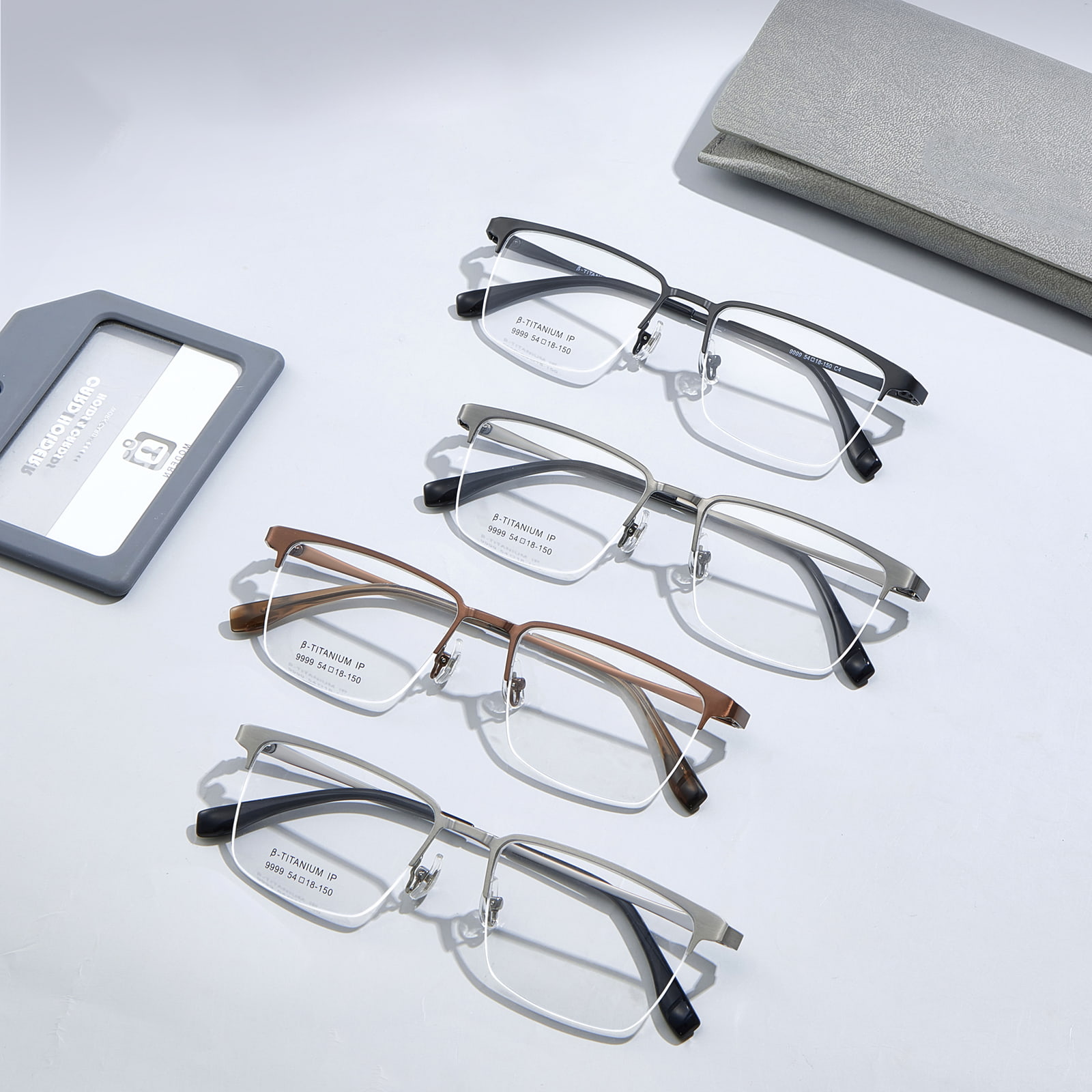 (IX)CMXCIX Tres in unum dimidium-Frame Peniculus Vitra Magnetica Sunglasses
