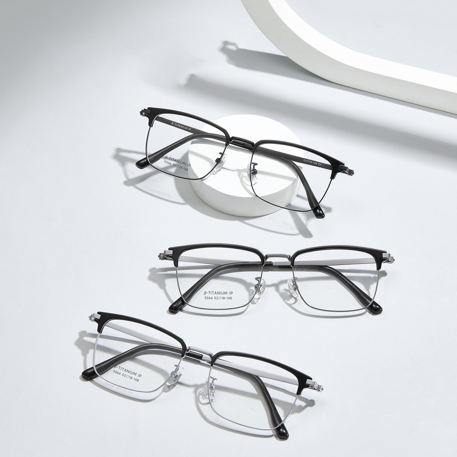 5566 Magnes Magnes Invisibilis Embedded High Definitio 3-In-I Magnetica Sunglasses