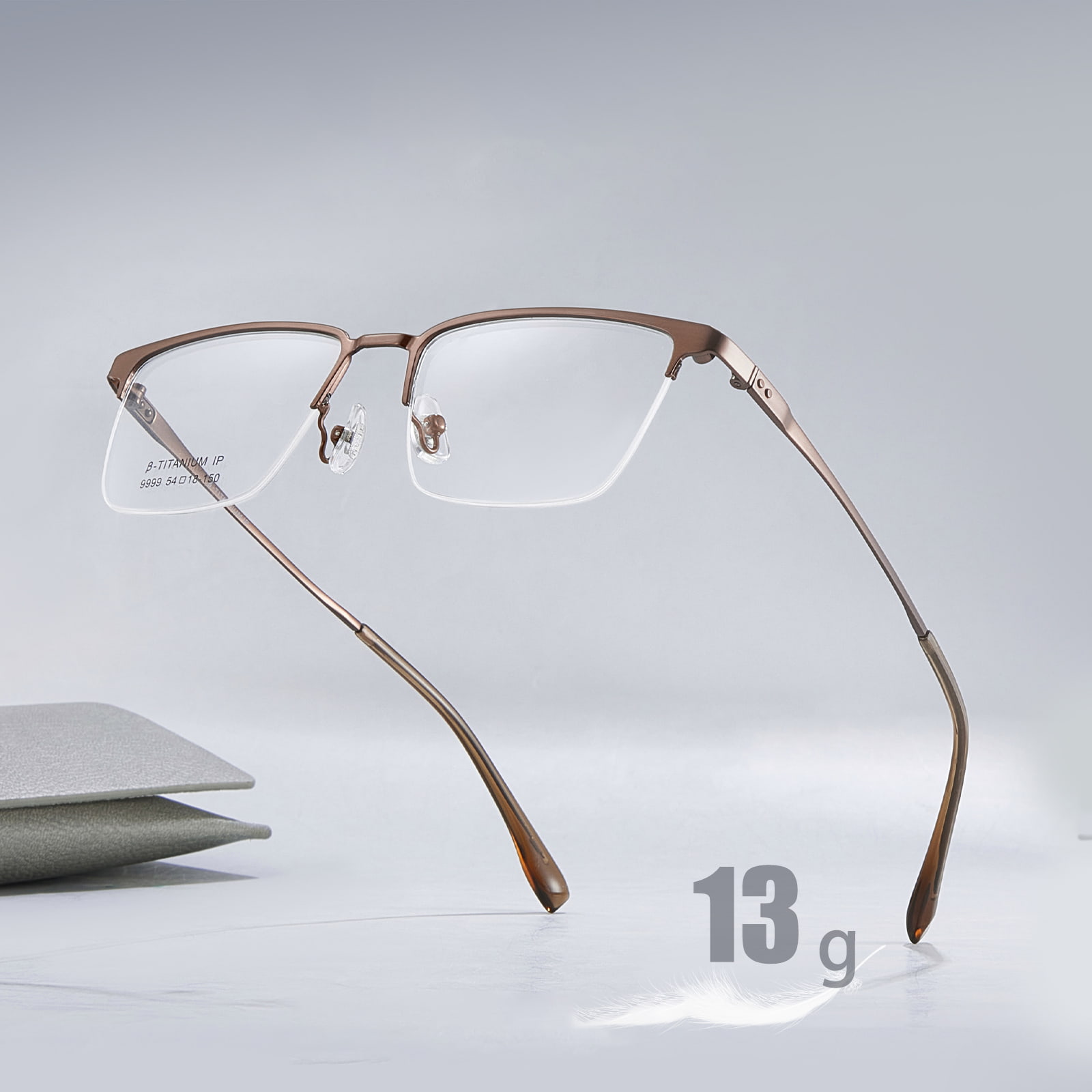 (IX)CMXCIX Tres in unum dimidium-Frame Peniculus Vitra Magnetica Sunglasses