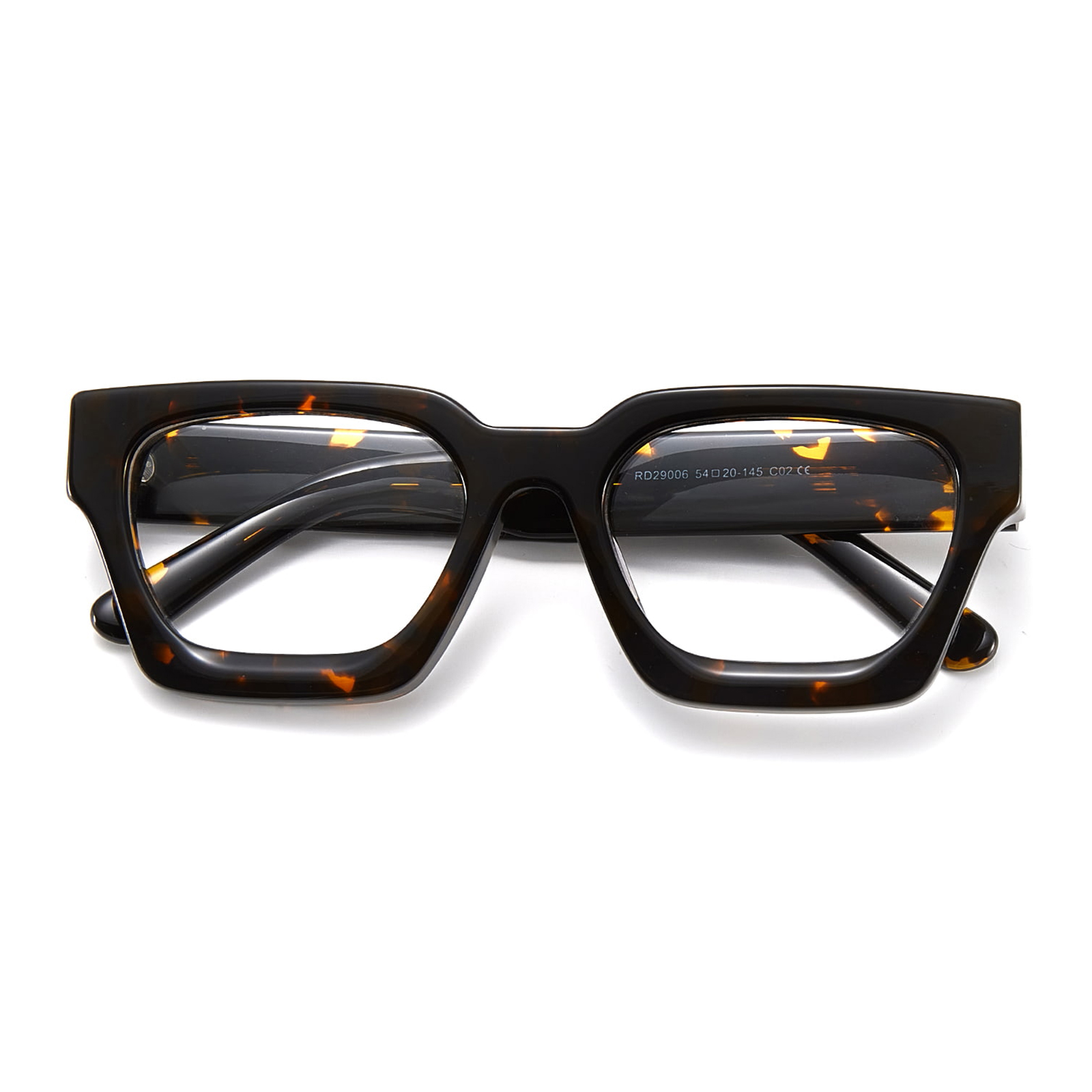 RD29006 Rough Square Frame Hinged Acetate Vitra
