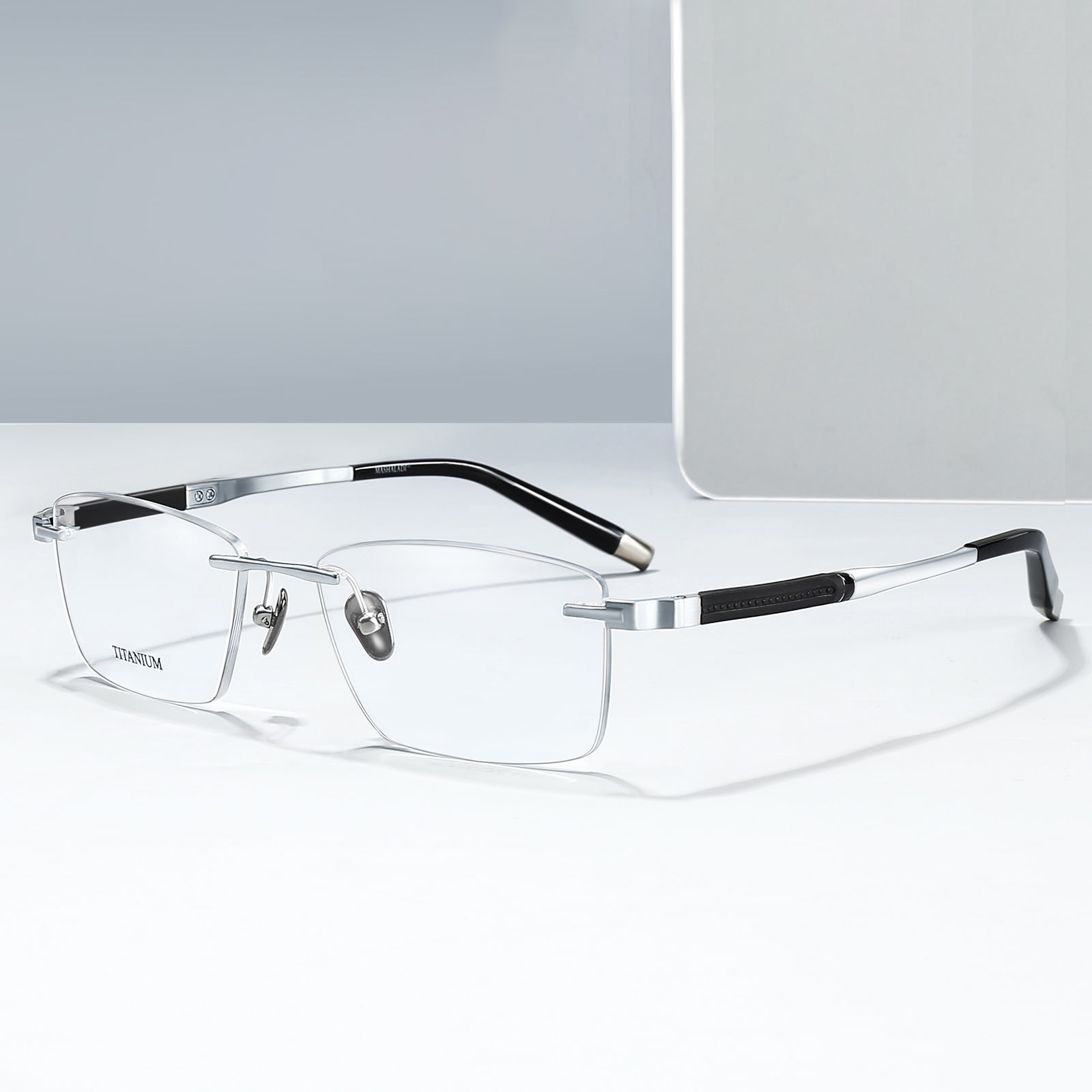 9058 Anti-Brange Edge Pure Titanium Glasses