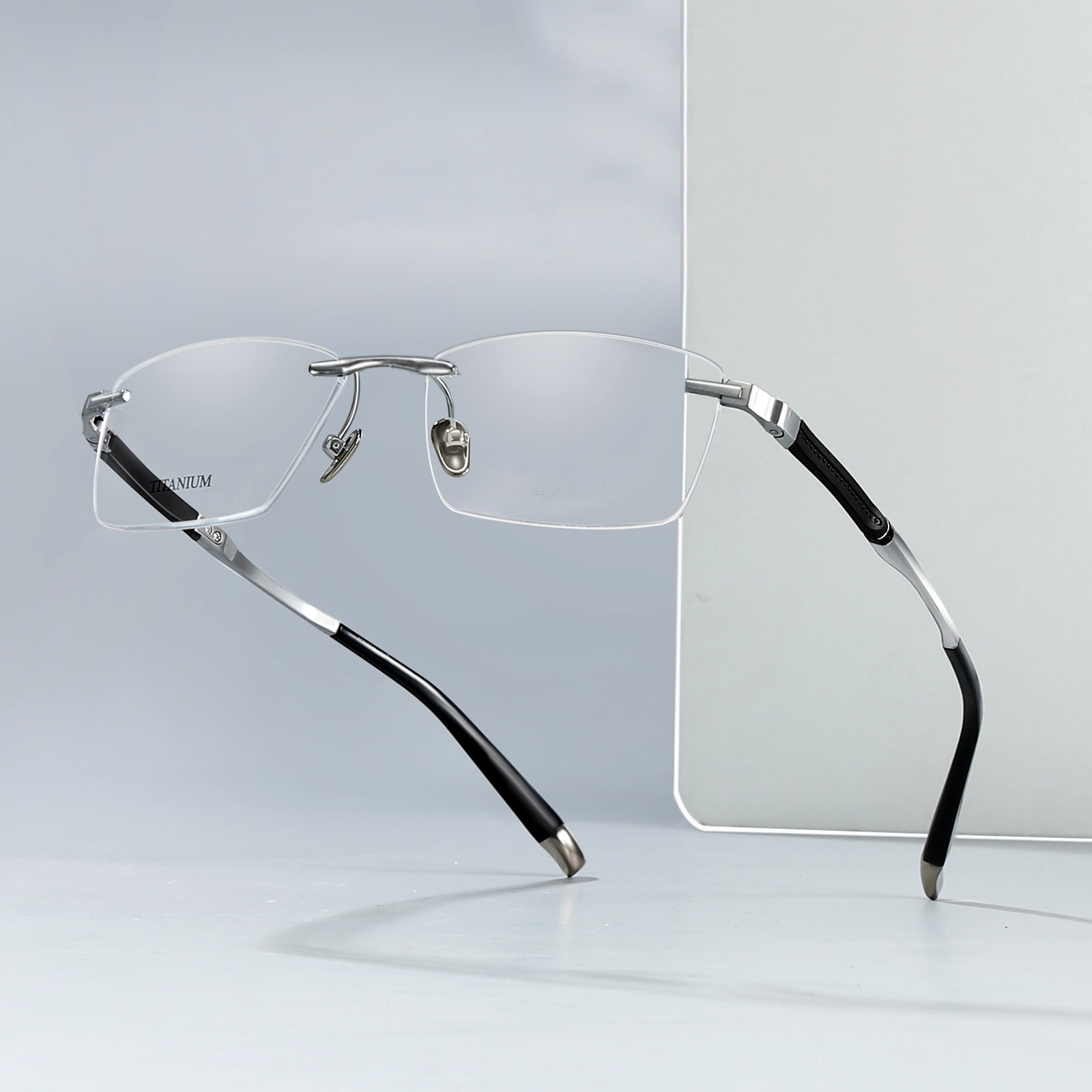 9058 Anti-Brange Edge Pure Titanium Glasses